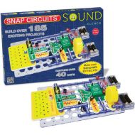 Snap Circuits Sound Electronics Exploration Kit | 185 Fun STEM Projects | 4-Color Project Manual | 40+ Snap Modules | Unlimited Fun