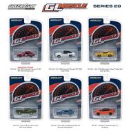 Greenlight Muscle Series 20, 6pc Set 1/64 Diecast Model Cars by Greenlight 13210
