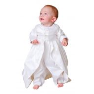 New Deve Newdeve Baby-boys WhiteIvory Christening Gowns Baptism Romper Suits