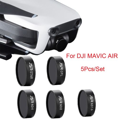  ALIKEEY Kamera Zubehoer fuer DJI Mavic Air Drone ND4 ND8 ND16 CPL UV Wasserdichte Kamera-Linsenfilter