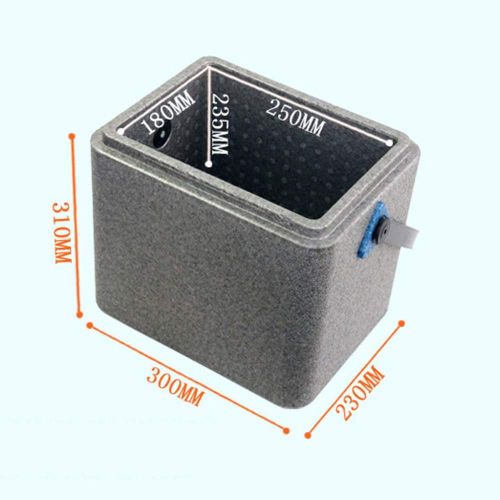  Zxcvlina Camping Cooler Box Cooler Box Camping Beach Picnic Ice Food Insulated Travel Cool Box Bag (Color : Gray, Size : 302331cm)