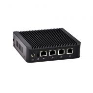 Kettop Firewall Box Mi19W-S1 Intel Celeron Processor J1900,2M Cache 2.0Ghz, 8Gb Ddr3 Ram 128Gb Ssd, Low Power Consumption,and Passively Cooled,4 Ethernet Ports