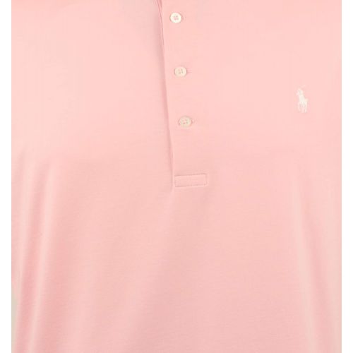폴로랄프로렌 Polo Ralph Lauren Polo Golf Ralph Lauren Mens Golf Polo Shirts Stretch Lisle Pony Logo (XX-Large, Pink)
