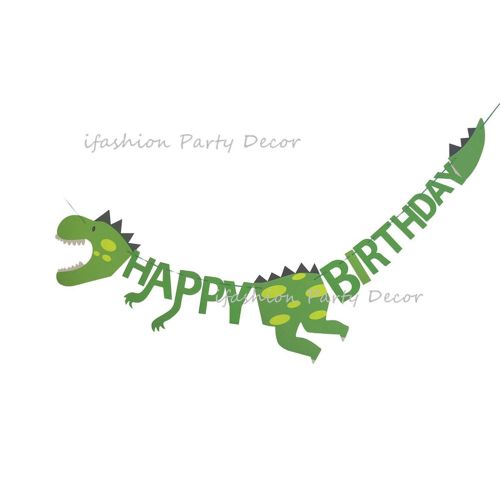  Colorful-World Dinosaur Party Banner Garland Paper Flowers Hawaiian Party Tropical Palm Leaves Birthday Party Wedding Decoration Supplies,Sec