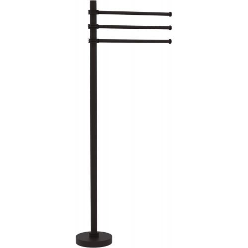  Allld|#Allied Brass TS-45D-ORB Towel Stand with 3 Pivoting 12 Inch Arms,