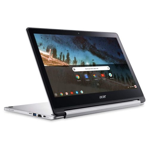 에이서 2019 Flagship Acer R 13 13.3 Full HD IPS 2-in-1 Touchscreen Chromebook, MediaTek Quad-Core MT8173 up to 2.4GHz 4GB RAM 32GB eMMC SSD 802.11ac Bluetooth 4.0 Chrome OS-up to 256