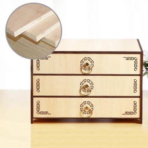  Miaomiao X&Y Woody Office Desktop Drawer File Cabinets Storage Cabinet Sort Out Storage Box