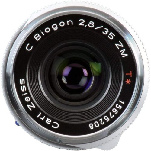  Zeiss Ikon Wide Angle 35mm f2.8 C Biogon T* ZM Manual Focus Lens in Silver