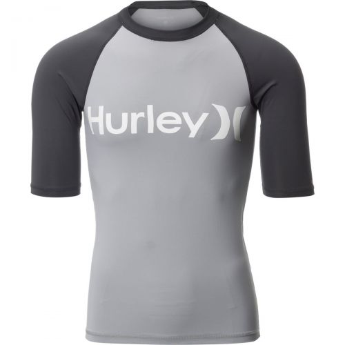  Hurley Mens Printed UV Protection Logo T-Shirt