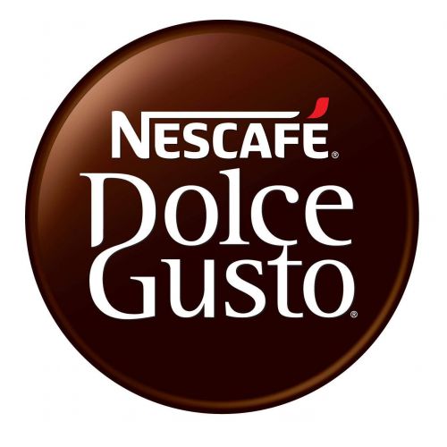 네스카페 Nestle Nescafe Dolce Gusto Coffee Pods - Latte Macchiato Caramel Flavor - Choose Quantity (3 Pack (48 Capsules))