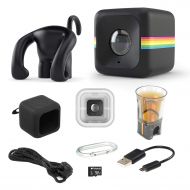 Polaroid Cube Act II  HD 1080p Mountable Weather-Resistant Lifestyle Action Video Camera & 6MP Still Camera wImage Stabilization, Sound Recording, Low Light Capability & Other Up