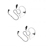 MAXTOP 10 Pack Maxtop ASK4032-M1 2-Wire Acoustic Ear Tube Surveillance Kit for Motorola CP200 CP200D...