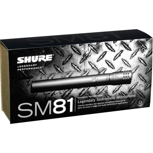  Shure SM81-LC Cardioid Condenser Instrument Microphone