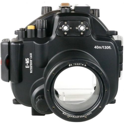 폴라로이드 Polaroid SLR Dive Rated Waterproof Underwater Housing Case For The Olympus EM5 Camera with a 12-50mm Lens