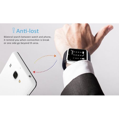  AWOW Smart Watch GT00 BlackSilver