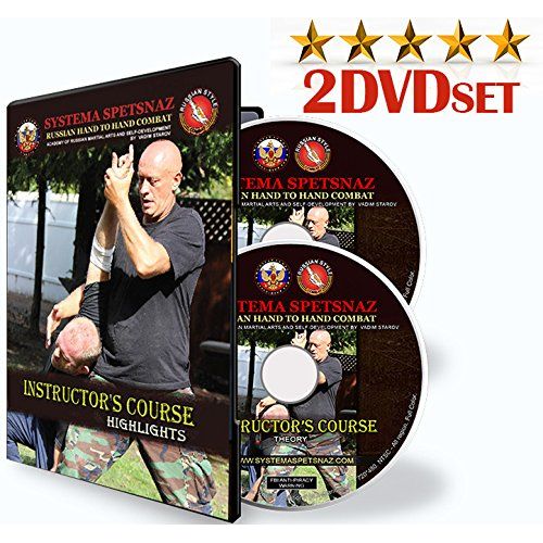  Systema Spetsnaz - Russian Martial Art MARTIAL ART INSTRUCTIONAL DVDS: Learn Street Self-Defense Fighting Techniques with Russian Systema Spetsnaz, 8-hours of Hand To Hand Combat Training, Russian Martial Arts Instructi