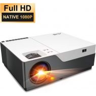[아마존 핫딜] [아마존핫딜]Native 1080P Projector - Artlii Full HD Projector for PowerPoint Presentation, 300 Home Theater Projector with True to Life Color, Zoom HDMI, Compatible with Fire TV Laptop PS4 iPh