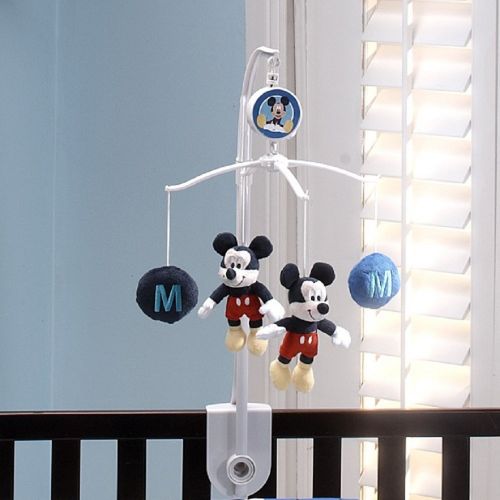 디즈니 Disney Mickey Mouse Musical Mobile, Navy, Red