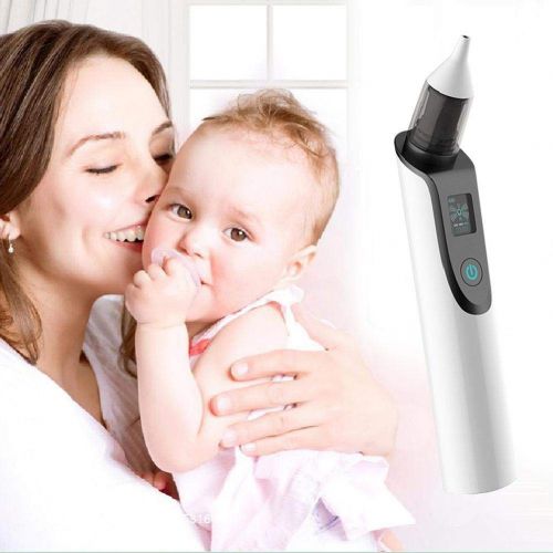 Calmson Baby Nasal Aspirator Electric Nose Cleaner + Blackhead Remover 2 in 1, Electric USB Charging, Suitable for Baby Adults