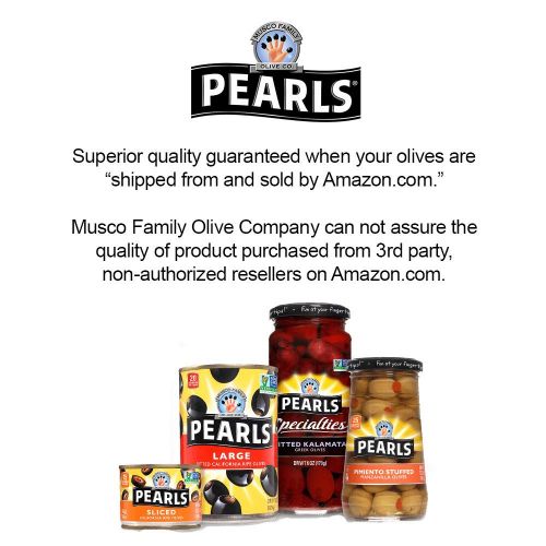  PEARLS Pearls Specialties 6.3 oz. Pitted Greek Medley Olives, 6-Jars