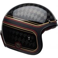 Bell Custom 500 Carbon Open Face Motorcycle Helmet (RSD Bomb BlackGold, Medium) (Non-Current Graphic)