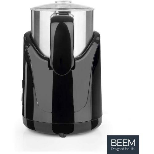  BEEM Florence Automatischer Milchaufschaumer | Antihaftbeschichtete Kanne mit Deckel & Ausgussoeffnung | Aufschaumen & Erhitzen | 4 Programmstufen