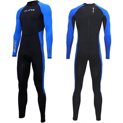 Skyone Full Body Dive Wetsuit Sports Skins Lycra Rash Guard for Men Women, UV Protection Long Sleeve One Piece Swimwear for Snorkeling Surfing Scuba Diving Swimming Kayaking Sailing Canoe