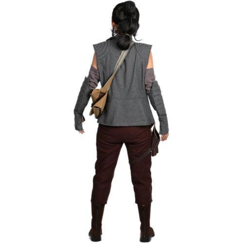 Xcoser Deluxe Womens Rey Costume & Belt & Bag Outfit for Halloween Cosplay
