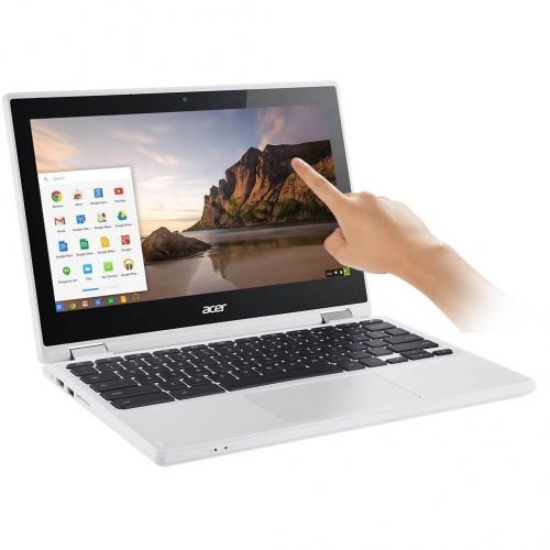 에이서 Newest Flagship Acer R11 11.6 IPS HD 2-in-1 Convertible Touchscreen Chromebook - Intel Quad-Core N3160 1.6GHz, 4GB RAM, 32GB SSD, 802.11ac, Bluetooth, HD Webcam, HDMI, USB 3.0, Chr