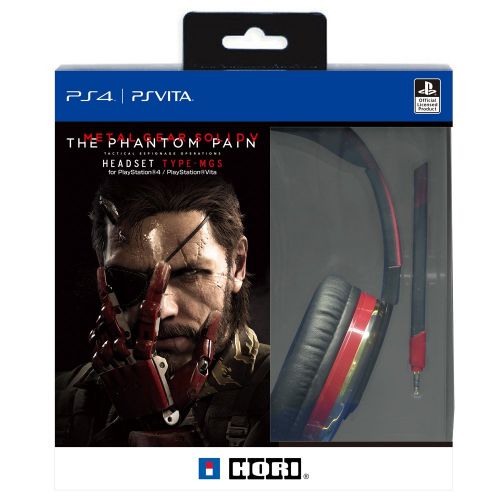 소니 Sony Hori ETAL GEAR SOLID V: THE PHANTOM PAIN headset for PlayStation4 PS4-036