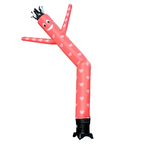  LookOurWay Hearts Valentines Day Air Dancers Inflatable Tube Man Attachment, 10ft (No Blower)