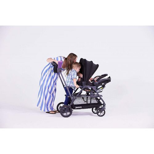  Joovy JOOVY Caboose S Standard Baby Strollers, Black Melange
