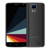 /Hotsale!Elevin(TM)2017New VKworld S3 3G Unlocked Smartphone Phablet 5.5 inch Android 7.0 MTK6580A Quad Core 1.3GHz 1GB RAM 8GB ROM Metal Frame Dual Flash Light US Plug (Black)