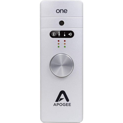  Apogee Electronics ONE 10 USB 2.0 Audio Interface with Polsen HPC-A30 Studio Monitor Headphones & Dual Headphone Hanger Mount Bundle