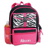 Zebra Personalized Kids Backpack by Lillian Vernon