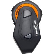 FreedConn Helmet Communication Systems Group Intercom, Waterproof 1000M T-MAX Helmet Bluetooth Headset Talking Intercom Handsfree for Motorcycle Skiing (Full Duplex, 6 Riders Pairing, FM Rad