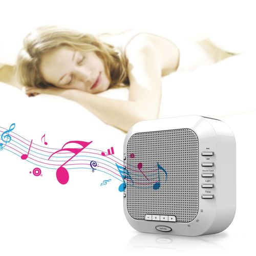  White Noise Machine,THZY Portable Sleep Sound Machine with 5 Noise Options and Nightlight Mode,3...