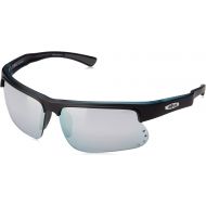 Revo Cusp S RE 1025 19 ST Polarized Rectangular Sunglasses, Matte BlackGrey Stealth, 67 mm