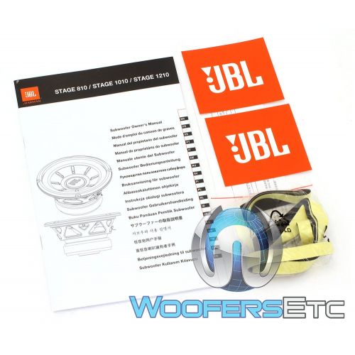 제이비엘 JBL Stage 1210 12 (300mm) woofer with 250 RMS and 1000W peak power handling