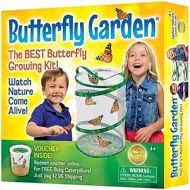 [아마존베스트]Insect Lore Butterfly Growing Kit - With Voucher to Redeem Caterpillars Later