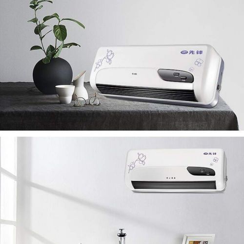  Air Conditioners CJC Electric Heaters Wall Hanging Fan PTC Ceramic Heaters 2 Heat Settings Bathroom Bedroom