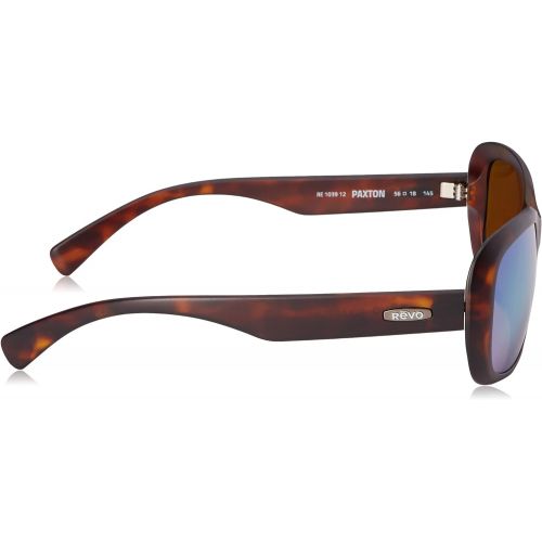  Revo Unisex RE 1029 Outlander Rectangular Polarized UV Protection Sunglasses