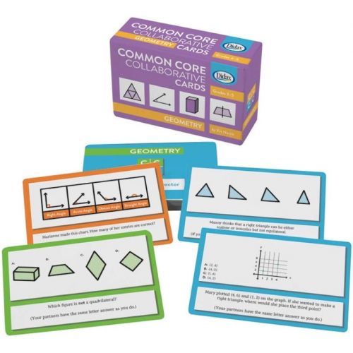  Didax Educational Resources Childrens Common Core Grade 3-5 Collaborative Card Set