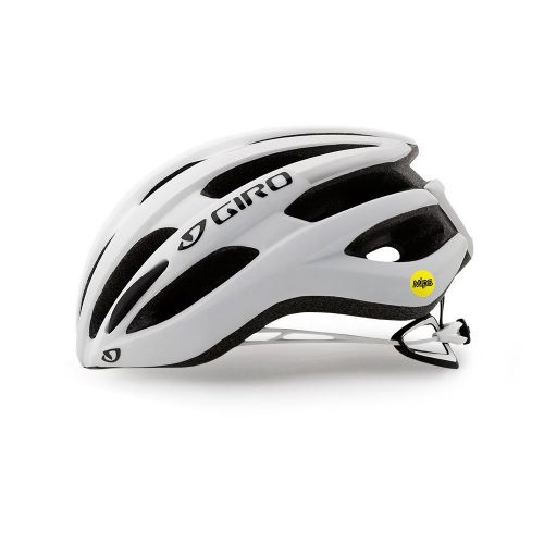  Giro Foray MIPS Road Cycling Helmet Matte WhiteSilver Medium (55-59 cm)