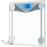 [아마존 핫딜] [아마존핫딜]Etekcity Digital Body Weight Bathroom Scale with Body Tape Measure, 8mm Tempered Glass, 400 Pounds