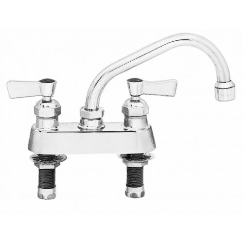  Fisher 3511 Deck Mount Faucet 4 Centers with 8 Swing Spout Levers