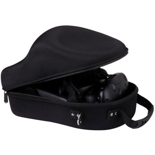  Meijunter EVA Case for HTC VIVE VR 3D Headset,BLACK Protective Hard Portable Travel Carry Case Shell Bag for HTC VIVE-VR Virtual Reality System