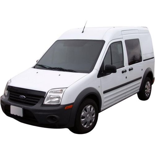  Auto Ventshade 23063 Bugflector Dark Smoke Hood Shield for 2010-2013 Ford Transit Connect