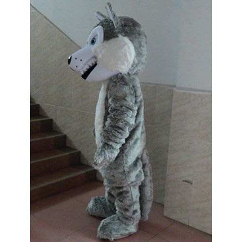  Huiyankej Wolf Adult Mascot Costume Wolf Cartoon Character Costume