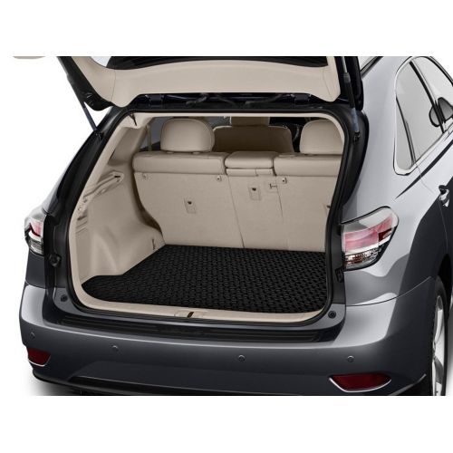 ToughPRO Cargo/Trunk Mat Compatible with Nissan Murano - All Weather - Heavy Duty - (Made in USA) - Black Rubber - 2015, 2016, 2017, 2018, 2019, 2020